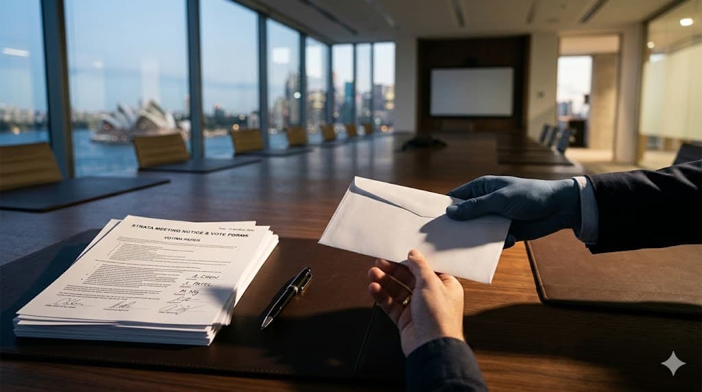 Proxy Voting in Strata Meetings: How It Works and How It's Abused